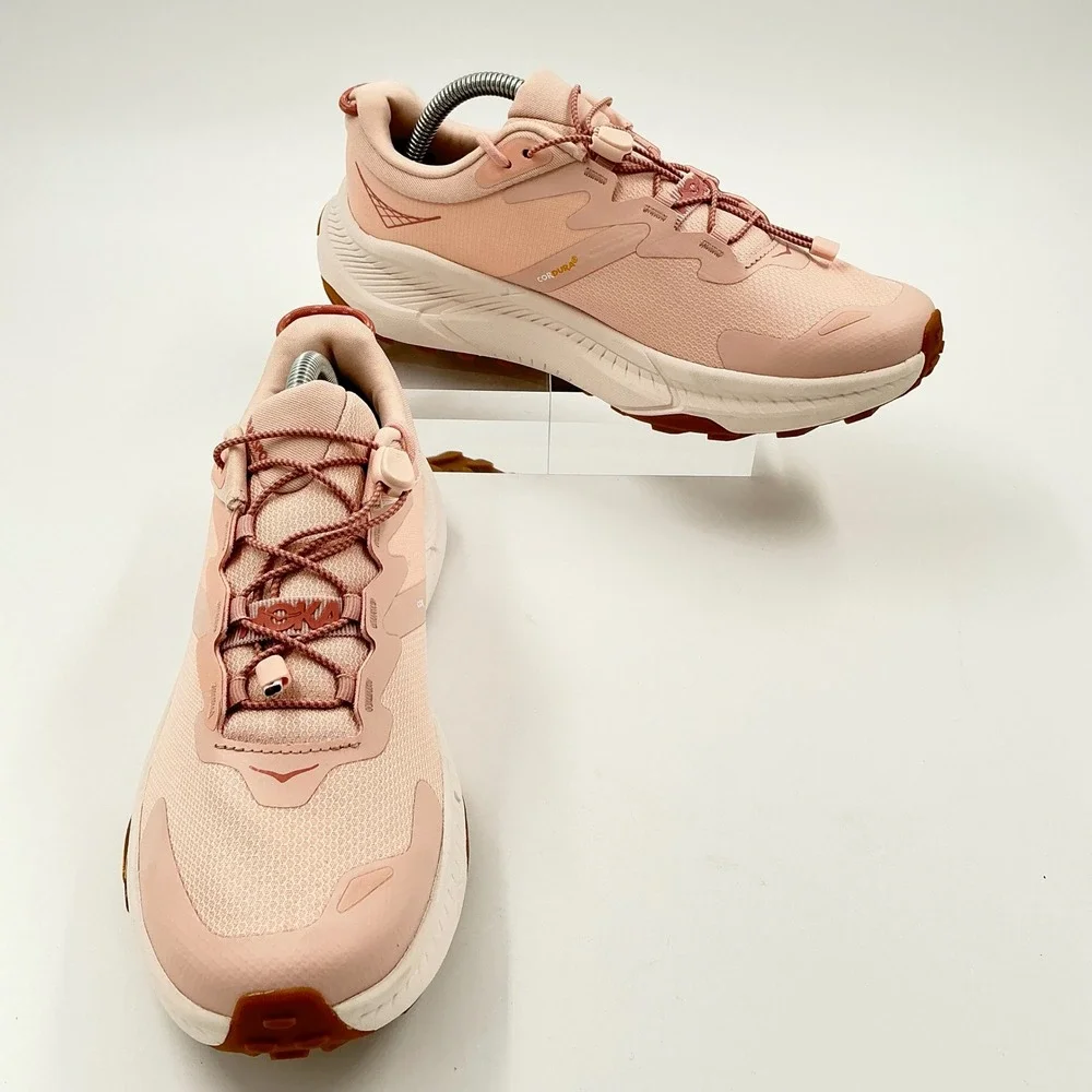 Hoka Size 10 Transport Rose Lattet Hiking Walking Shoes NEW $150
